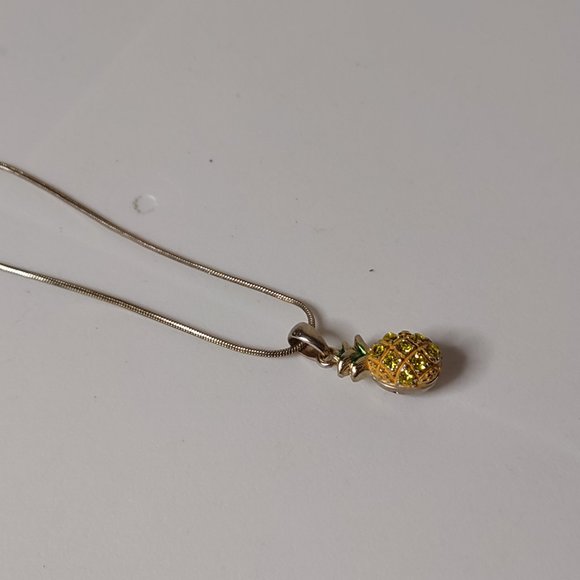 Cute 16 Inch Pineapple Pendant Necklace - Picture 8 of 11